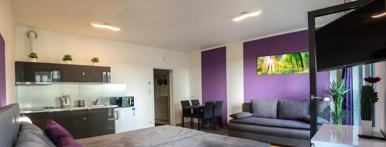 Prague Apartment In Residential Tower - Parking
