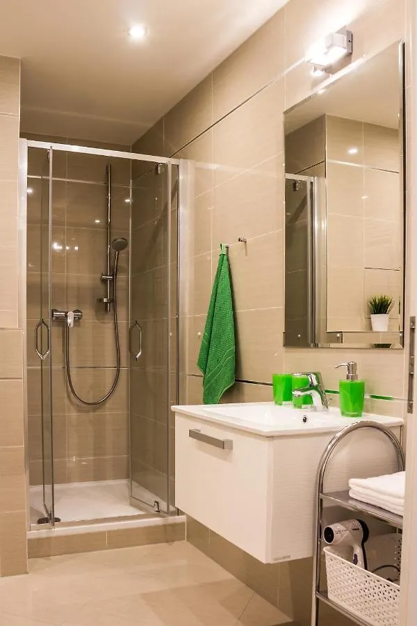 Prague Apartment In Residential Tower - Parking